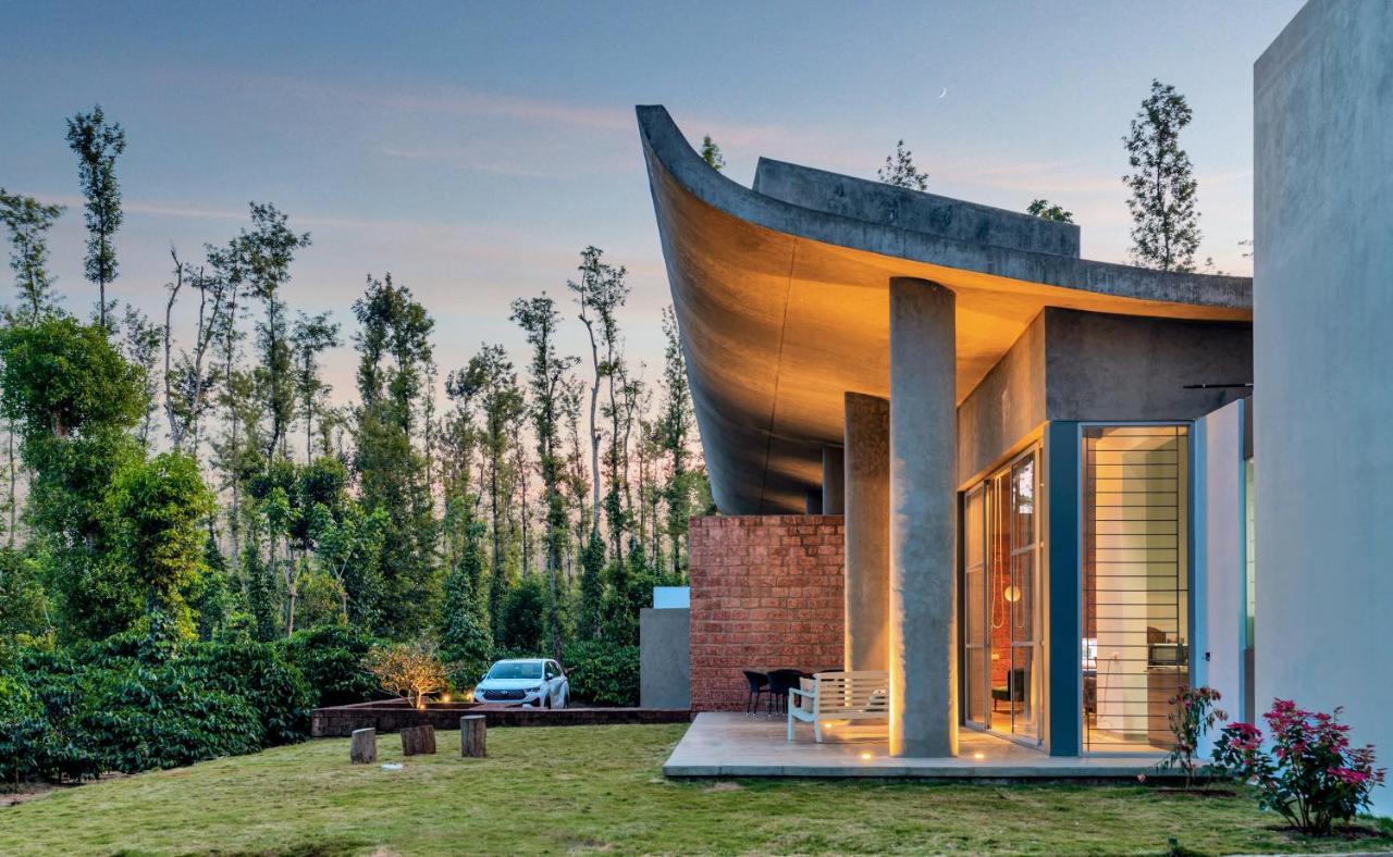 Saffronstays Cafella- A 3-Bdr Elliptical-Roof Villa In Chikmagalur Mudigere Exteriér fotografie