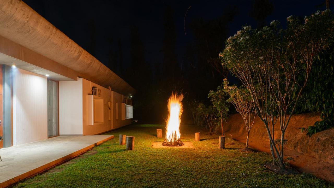 Saffronstays Cafella- A 3-Bdr Elliptical-Roof Villa In Chikmagalur Mudigere Exteriér fotografie